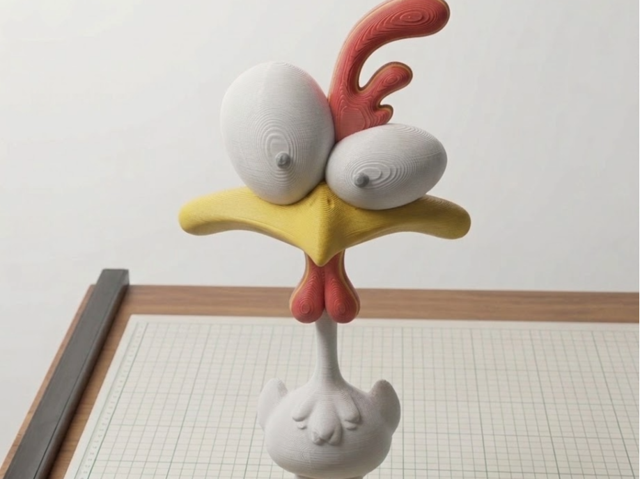 Desk Buddy " Crazy Chicken "