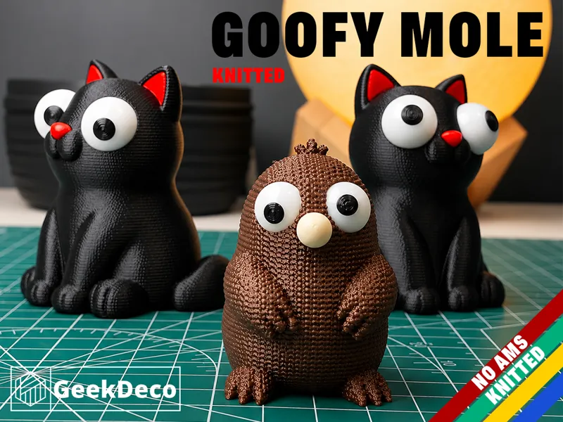 Goofy Mole – No AMS | Movable Eyes