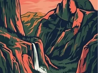 Small Yosemite Valley Sign