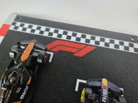 8 car version with F1 logo (with screw holes)