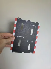 Expansion grid to add 4 more cars (with screw holes)