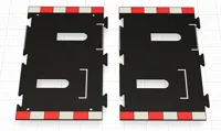 2 Car Expansion (options with or without screw holes)
