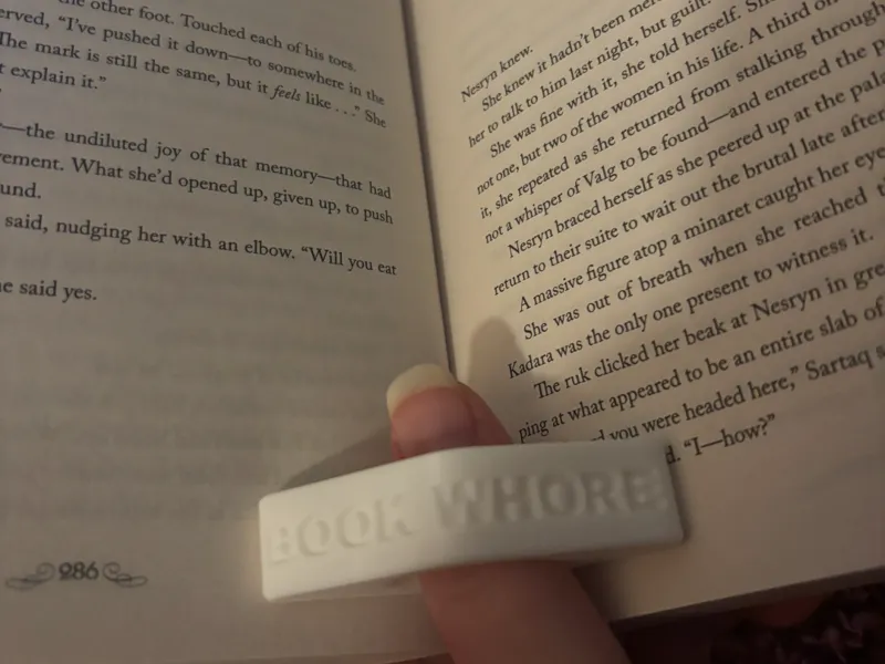 Book Thumb Holder - Book Whore