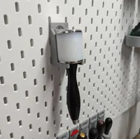 Mallet Holder w/ Clips, PLA