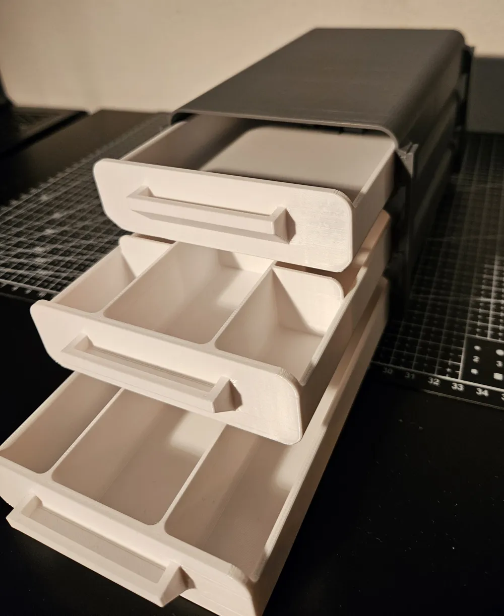 Modular Stackable Drawer Storage System - Free 3D Print Model - MakerWorld