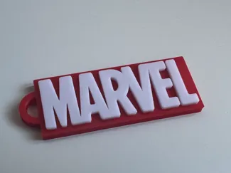 Marvel Logo Keychain