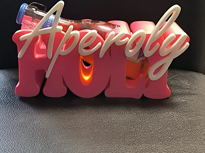 Holy Aperoly – dekorativer Flaschenhalter