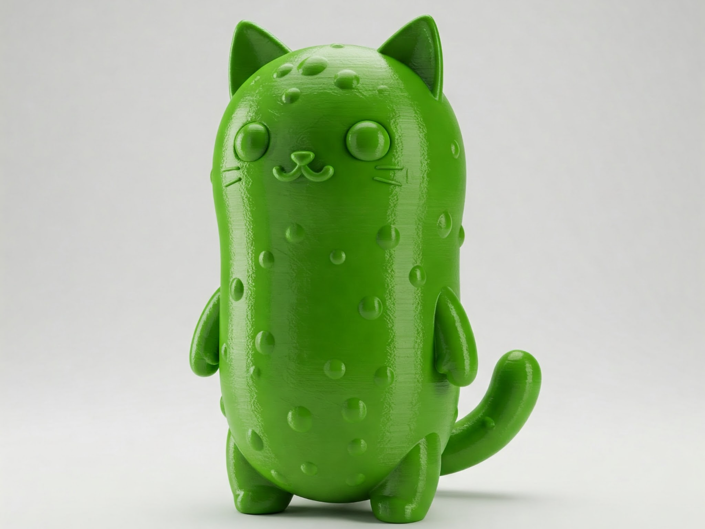 Cute Pickle Cat