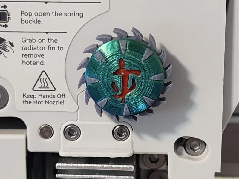 3D Disc for A1 - Doom The Dark Ages Shield