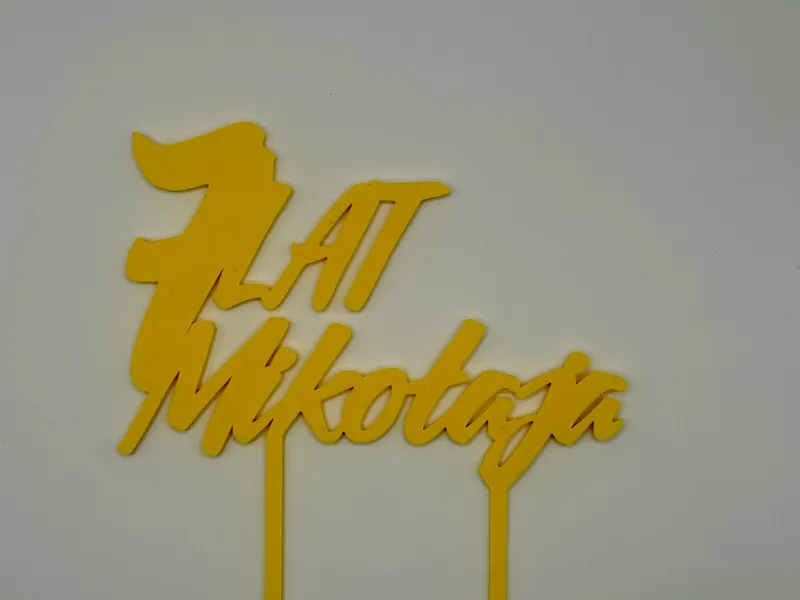 Topper - 7 LAT Mikołaja