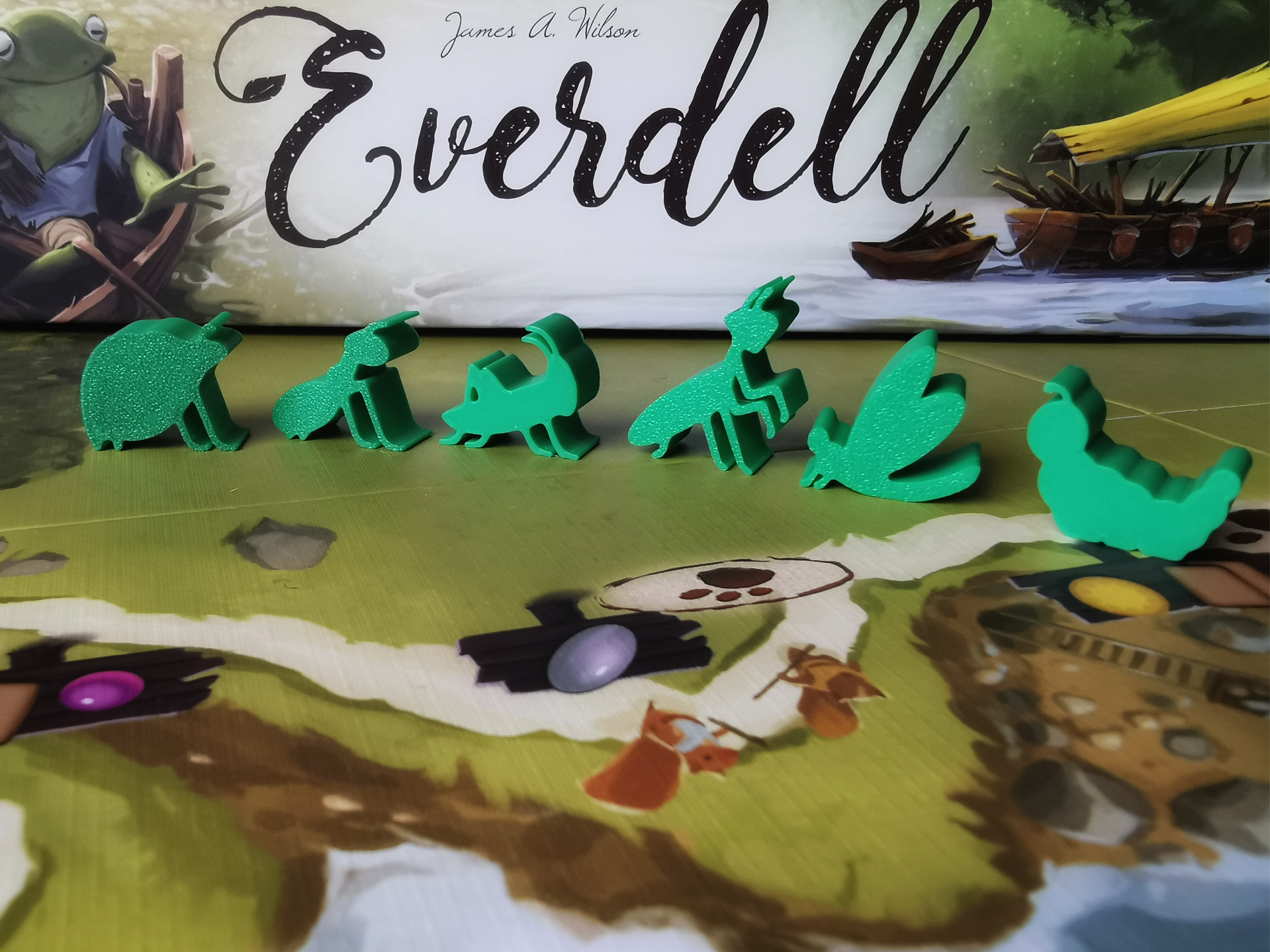 INSECT MEEPLES FOR EVERDELL