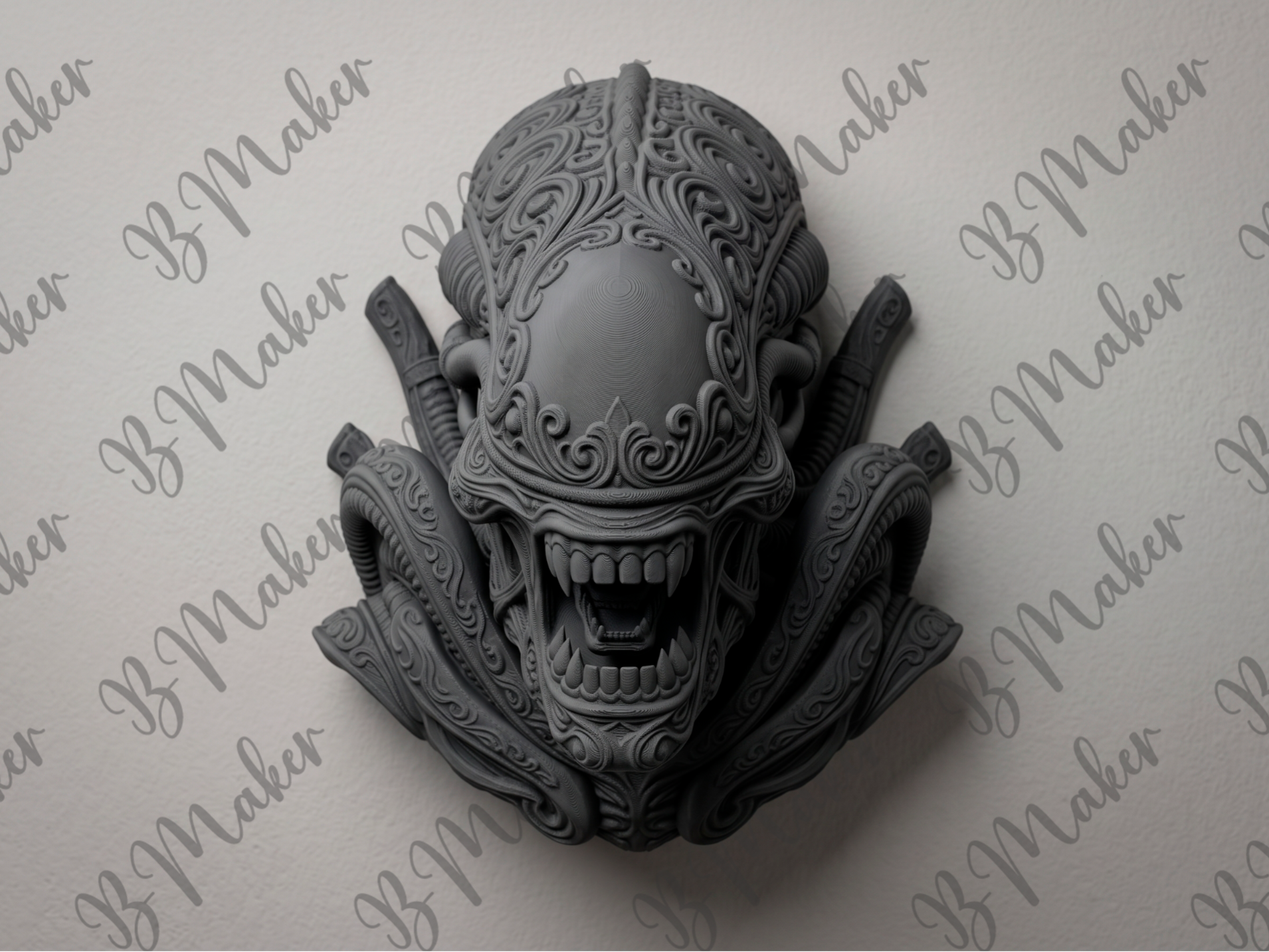 El Guardián del Abismo: Xenomorfo (Fan art) - 1