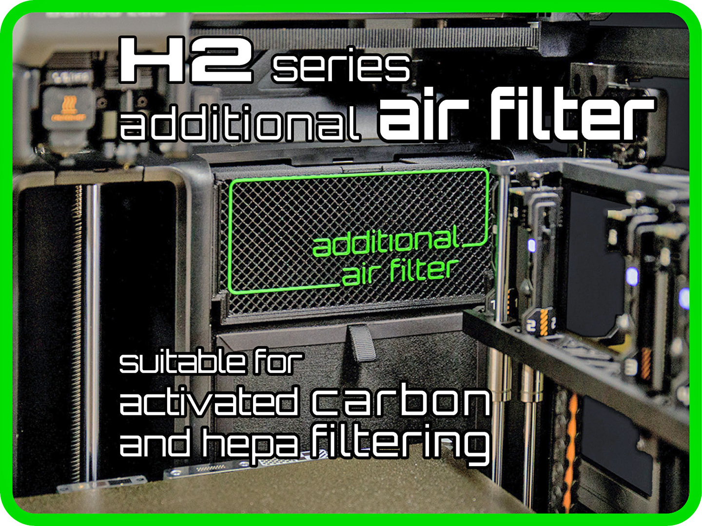 H2S H2D H2C additional Air Filter (carbon & hepa)
