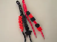2027 Senior Grad Paracord beads