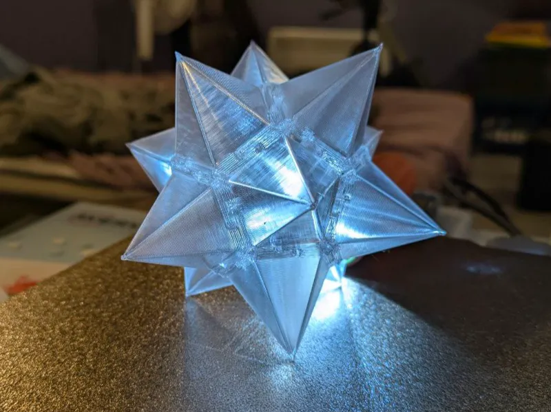 Stellated Dodecahedron "Snap Star"