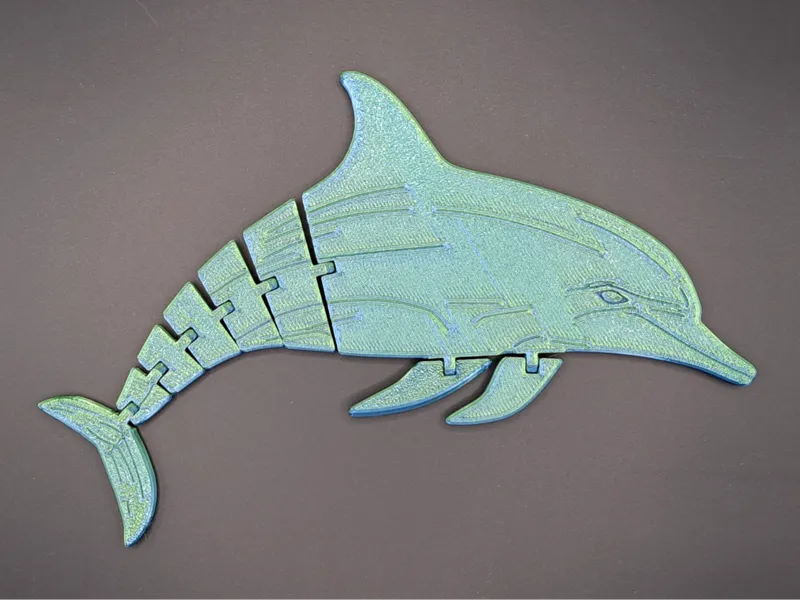 Flexi Dolphin Magnet