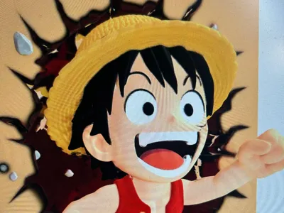 framed-luffy