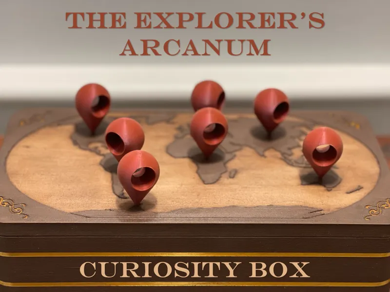 The Explorer’s Arcanum (curiosity box)