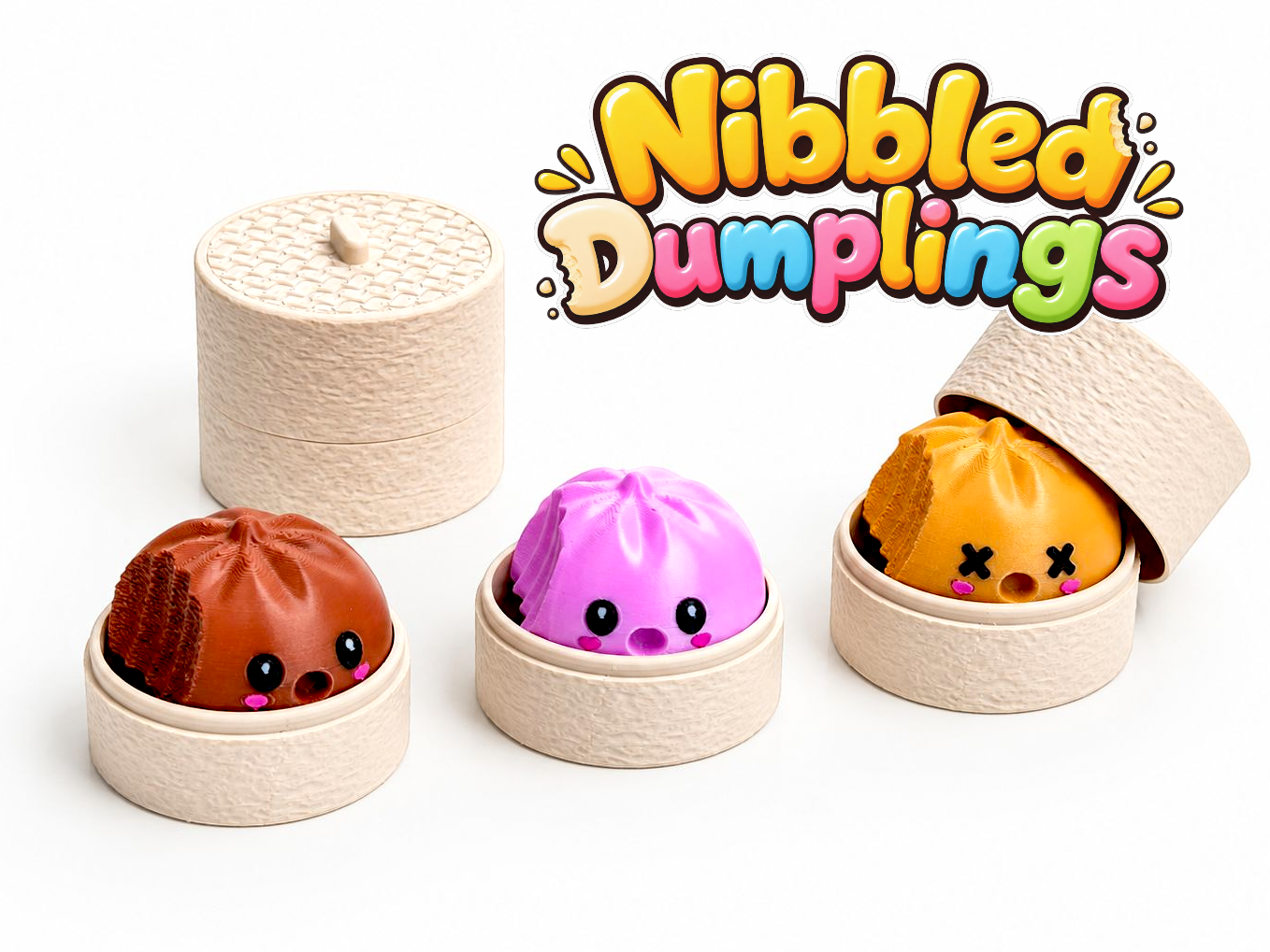 Nibbled Dumpling Clicker 3D model