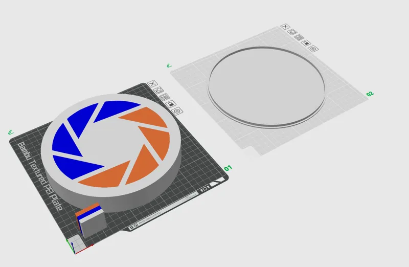 Aperture Portal Lamp