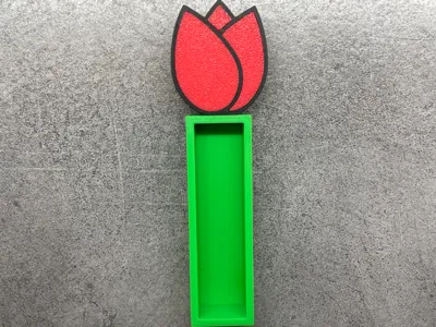 Chocolate holder flower