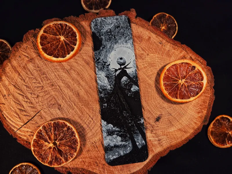 Jack Skellington inspired bookmark 3