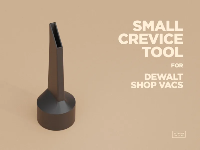 Small Crevice Tool for DeWalt Shop Vac