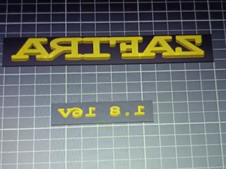 vauxhall zafira badge