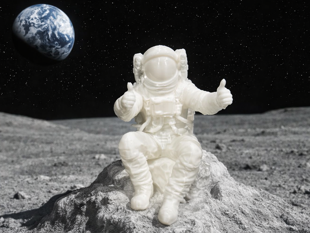 Sitting Astronaut - Decor 