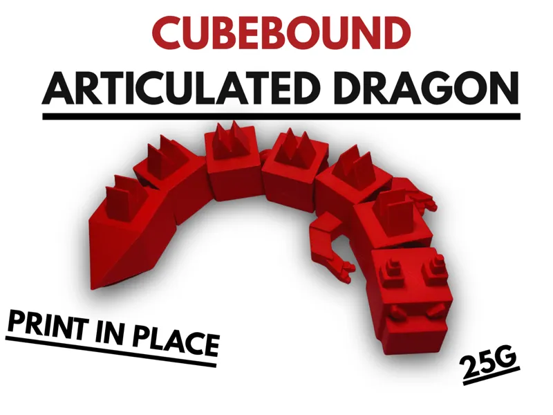 CUBEBOUND - Articulated Dragon