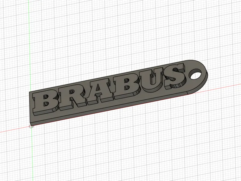 Brabus Keyring Keychain