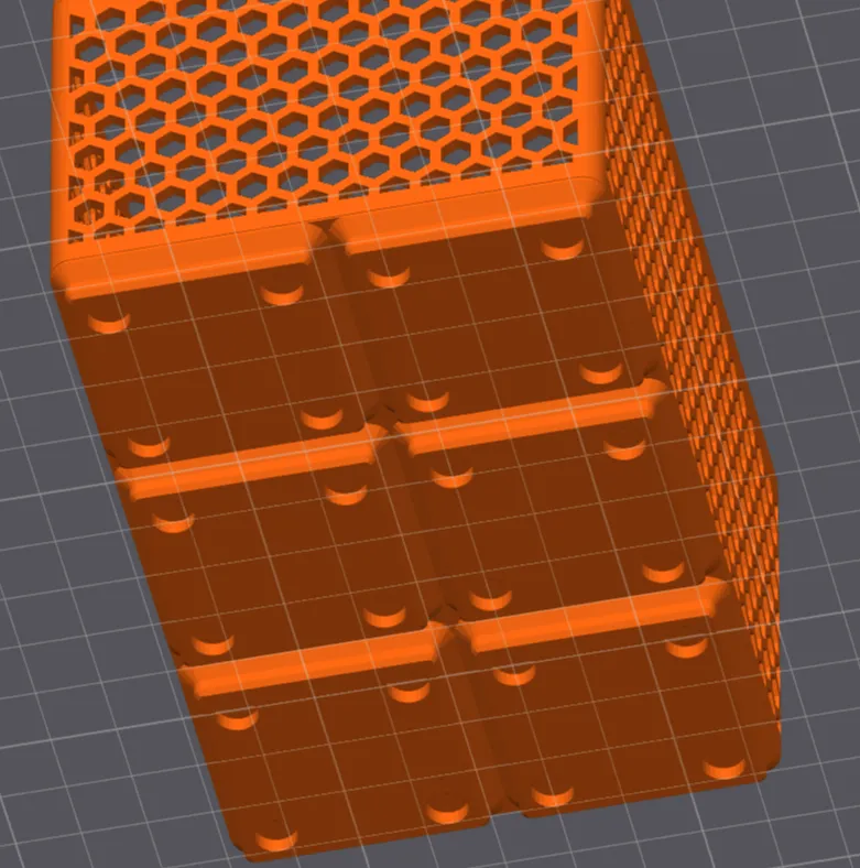 Gridfinity Hex Bin Collection - Magnet Holes Only