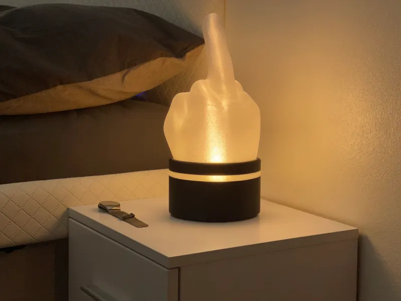 FU Lamp, Middlefinger Lamp
