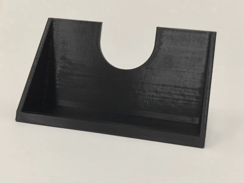 Leaned Back Landscape Business Card Holder