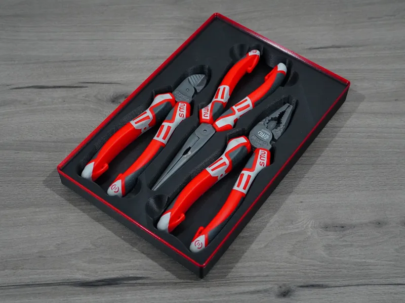 Gridfinity Tray for NWS Pliers Set (Model 775)