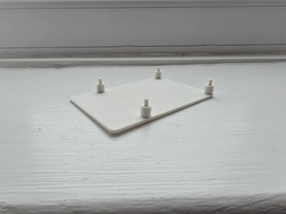Raspberry pi base plate V1 - Free 3D Print Model - MakerWorld