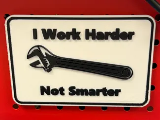 Work harder