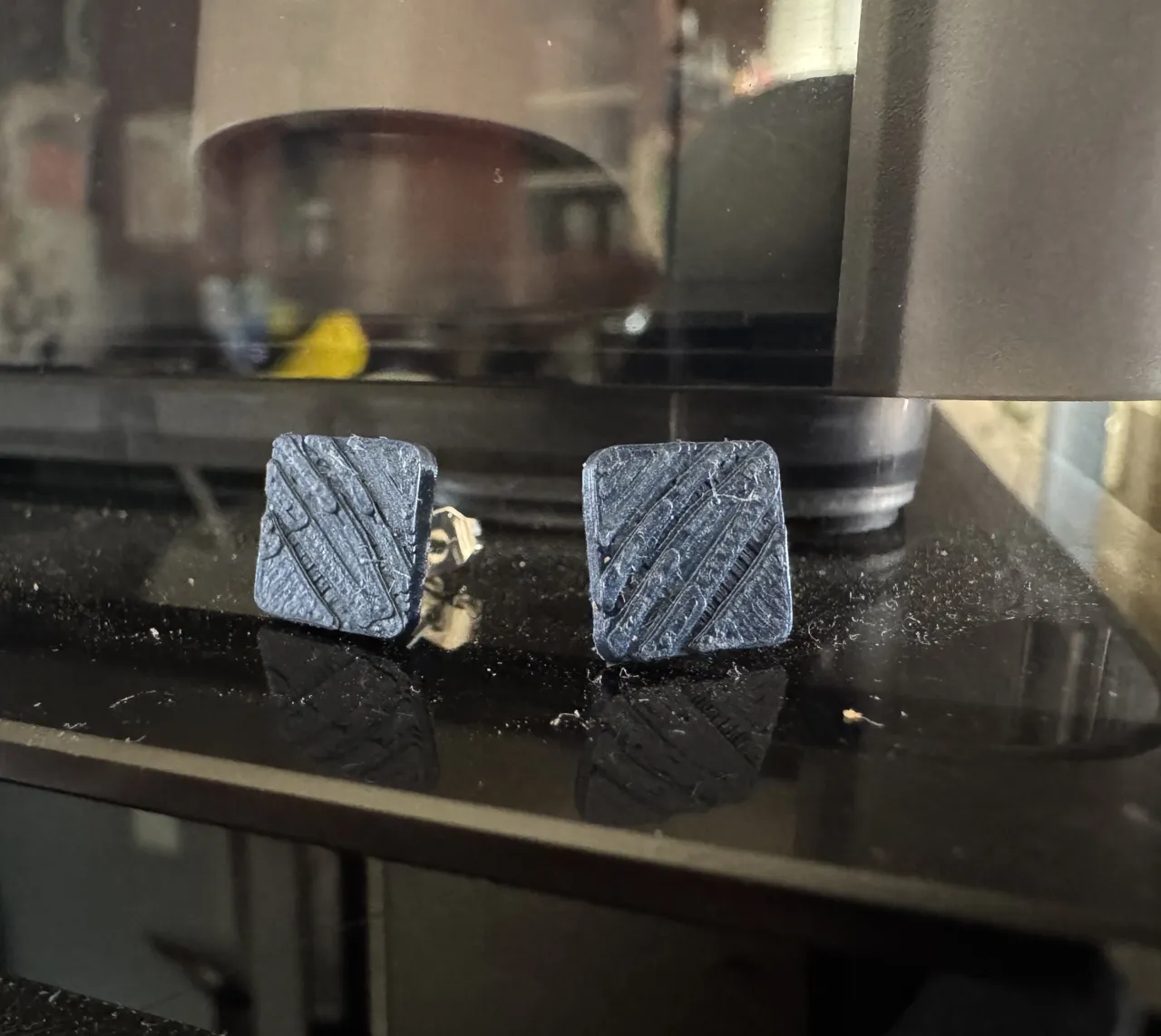 Square Earring Design view 2