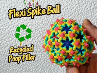 Flexi Spike Ball – Recycle Contest Edition