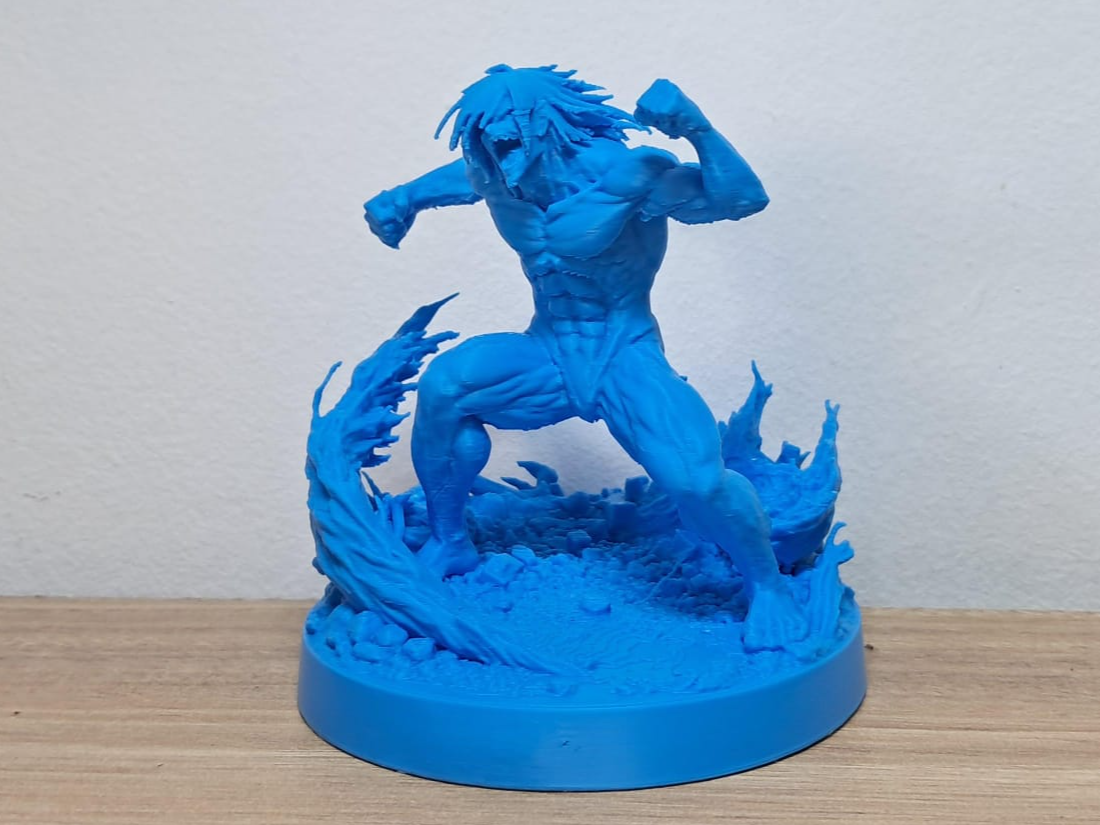 Eren Yeager (Attack Titan) Colossal Power Diorama