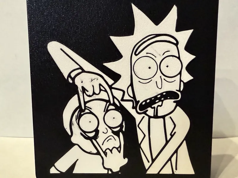 Rick and morty Light Box