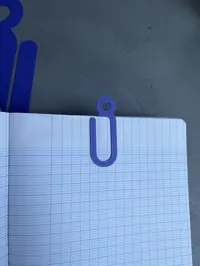 mini marque pages coeur