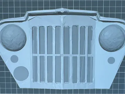 Jeep Willy Grill