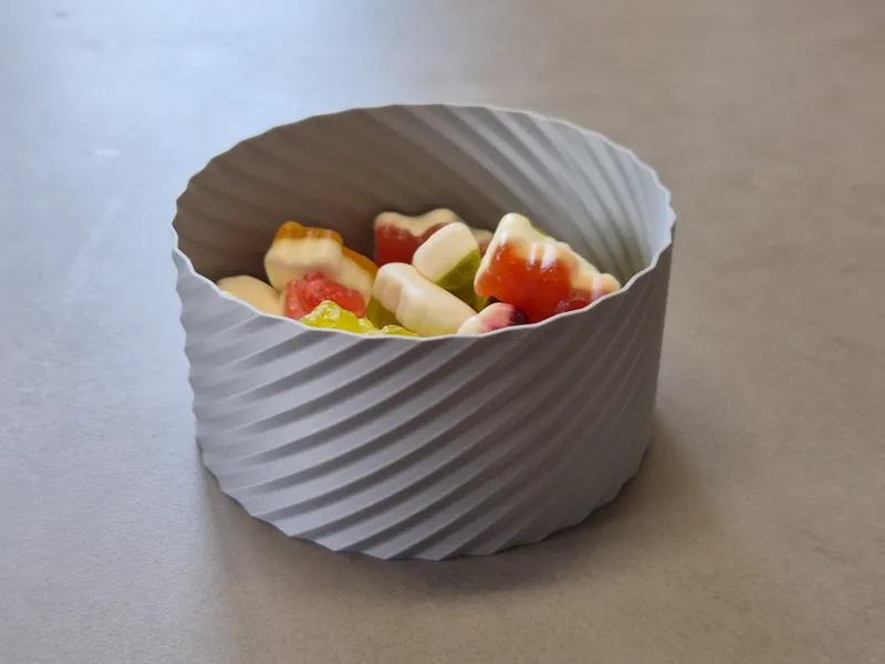 Schale für Snacks und Deko