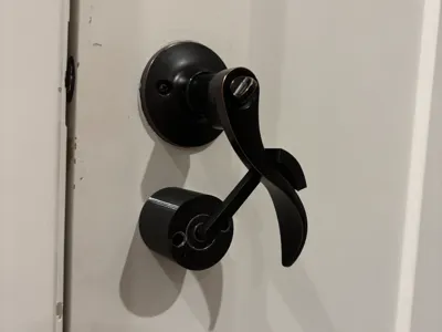 Push-Door Latch Holder