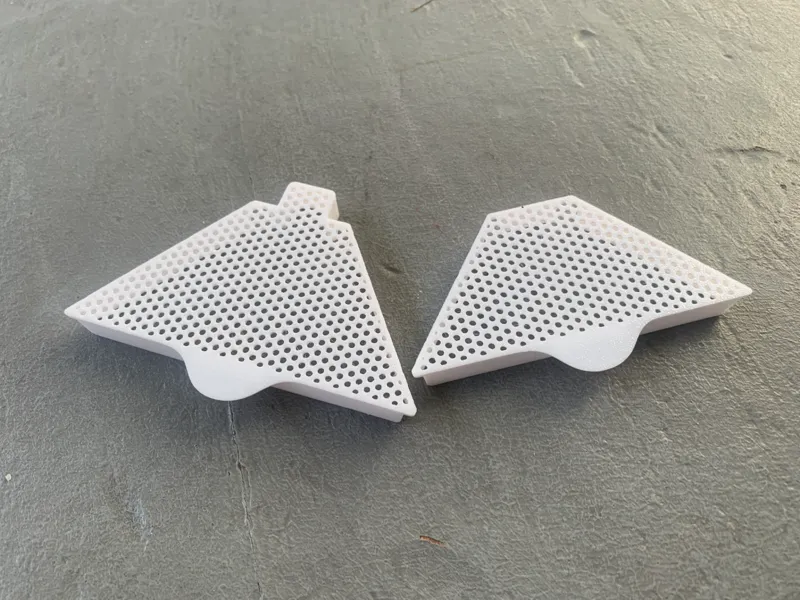 Corrugated Roofing Baffle Covers