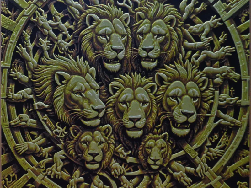 Hueforge Lions Den