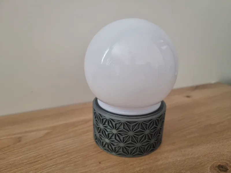 Kumiko-style Solar lamp Base/Holder 