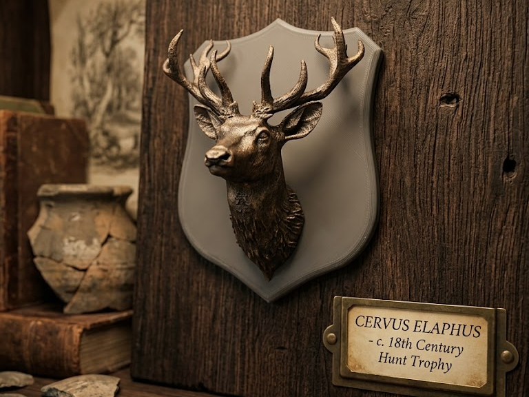Crest con Testa di Cervo