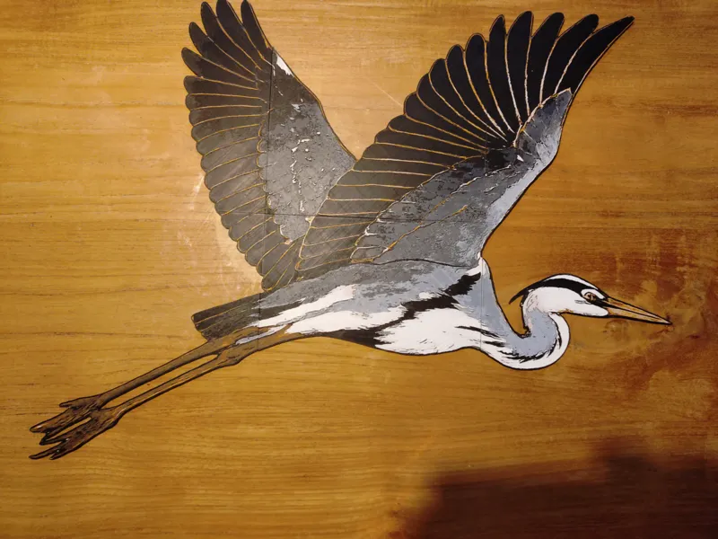 Heron hueforge